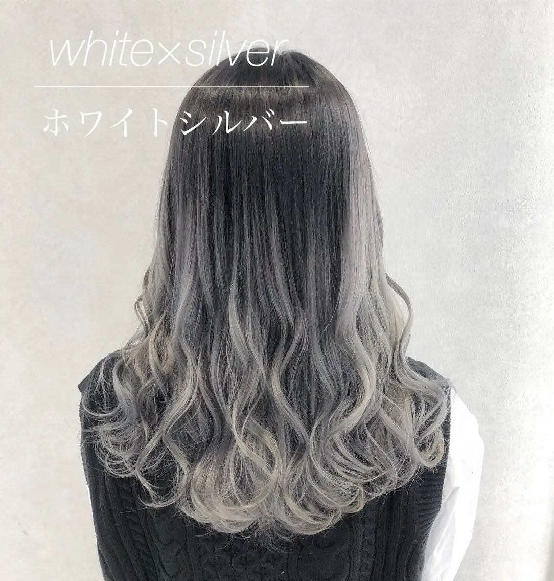 ミディアム カラー 🦋シールエクステ /韓国/リアラ🦋のヘアスタイル