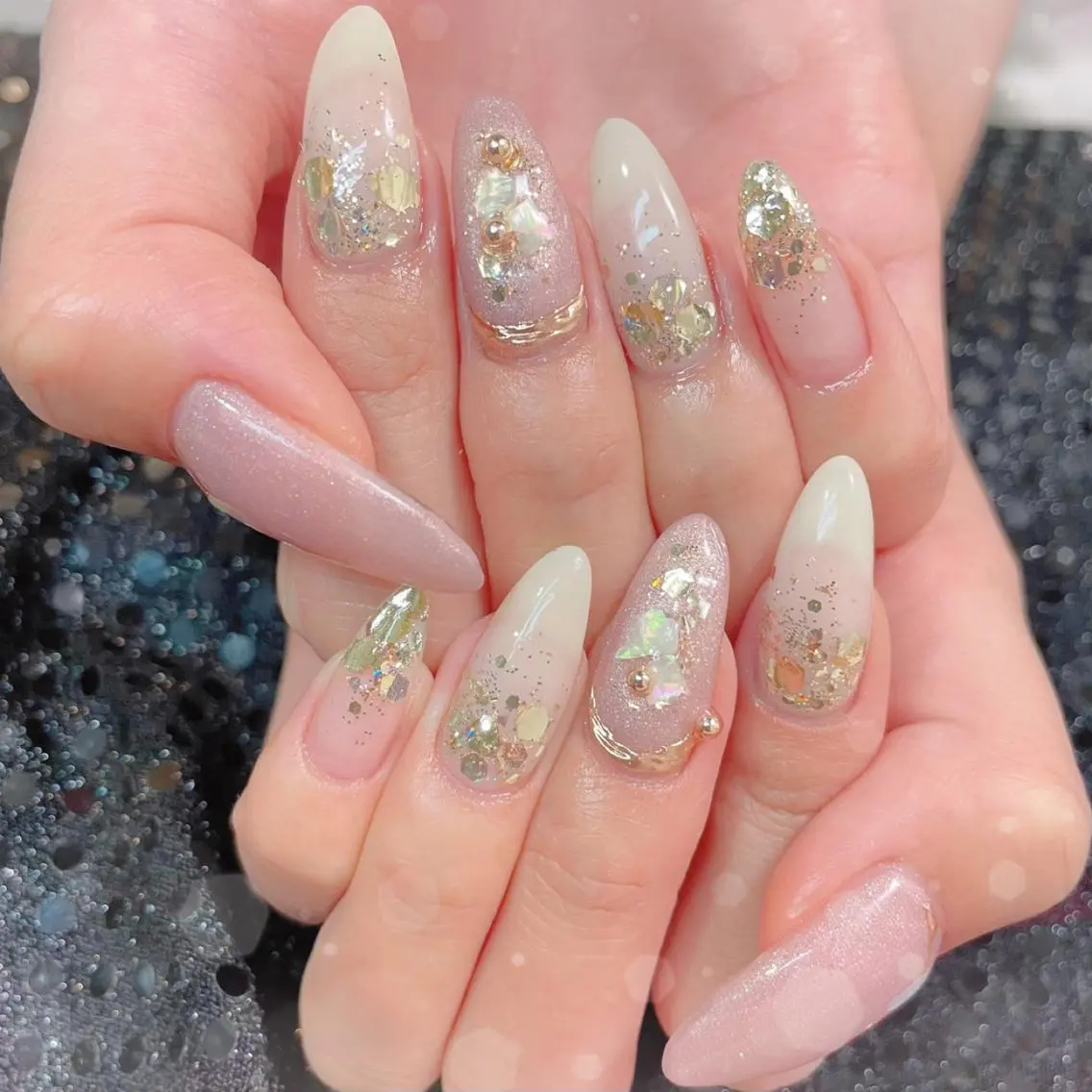 ネイル ハンドネイル ハンドケア MoON...❤︎ MeGuのネイルデザイン