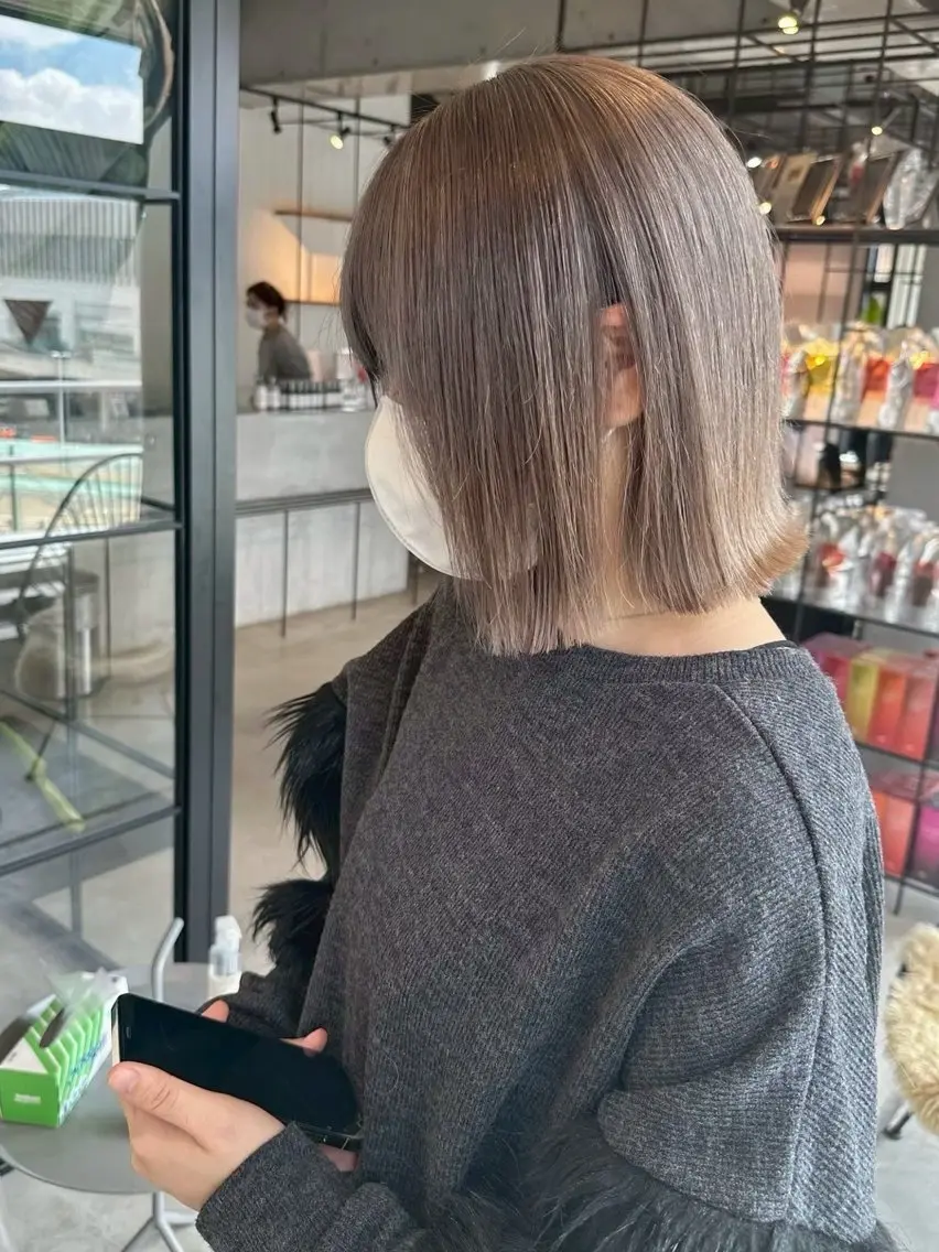 ミディアム rino/カット/ ショート／名古屋のヘアスタイル