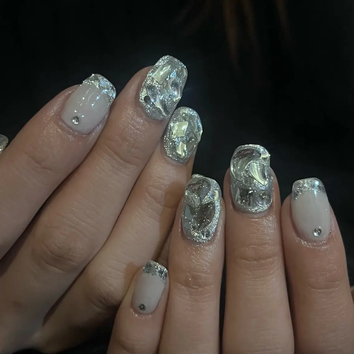 ネイル ハンドネイル 🩶レイナ🩶 color/nailのヘアスタイル