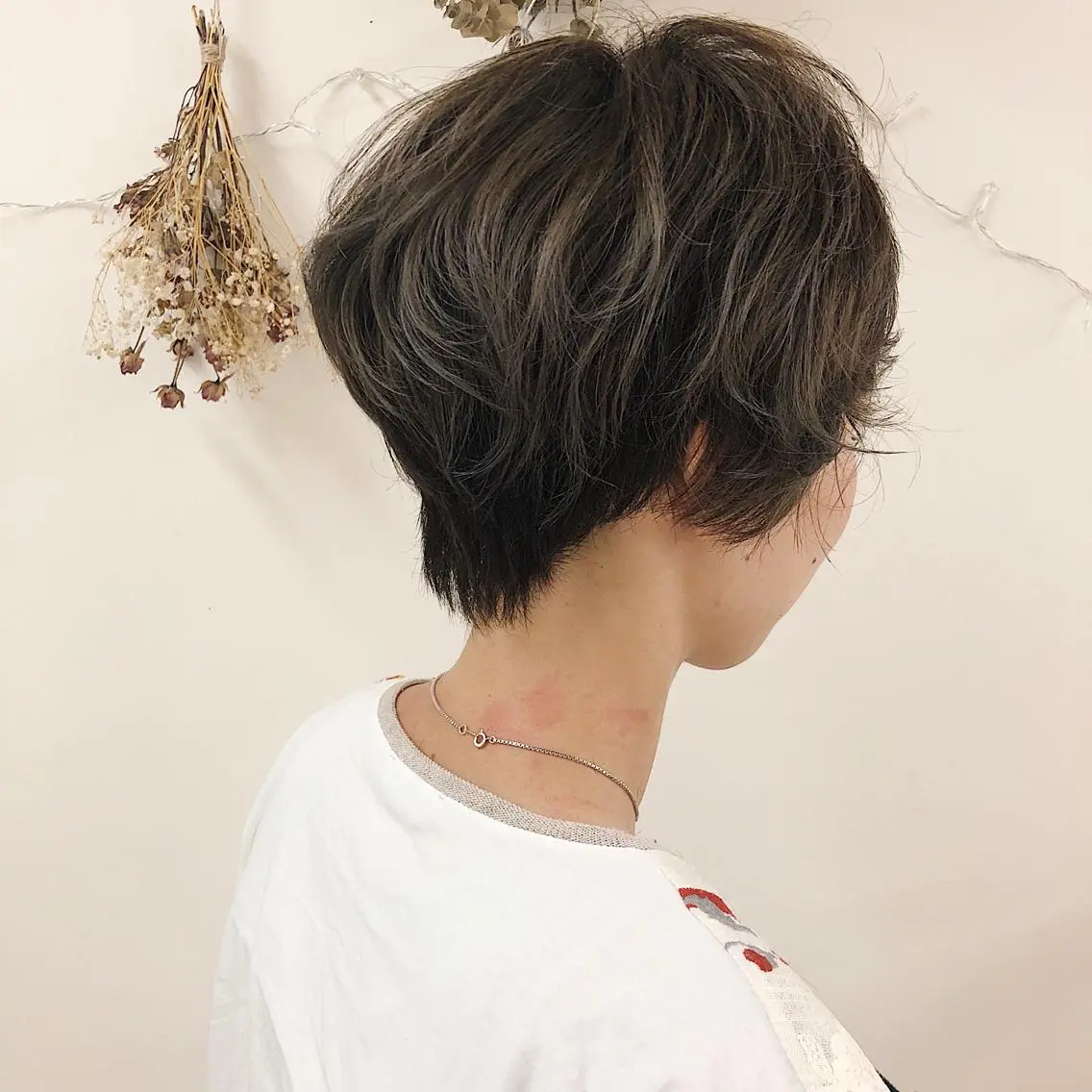 ショート カラー タナカ タクヤのヘアスタイル