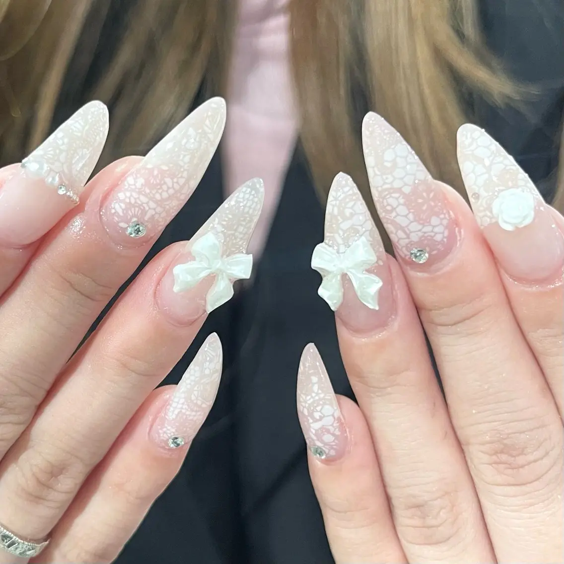 ネイル ハンドネイル 🧁fein. nana🩵のネイルデザイン