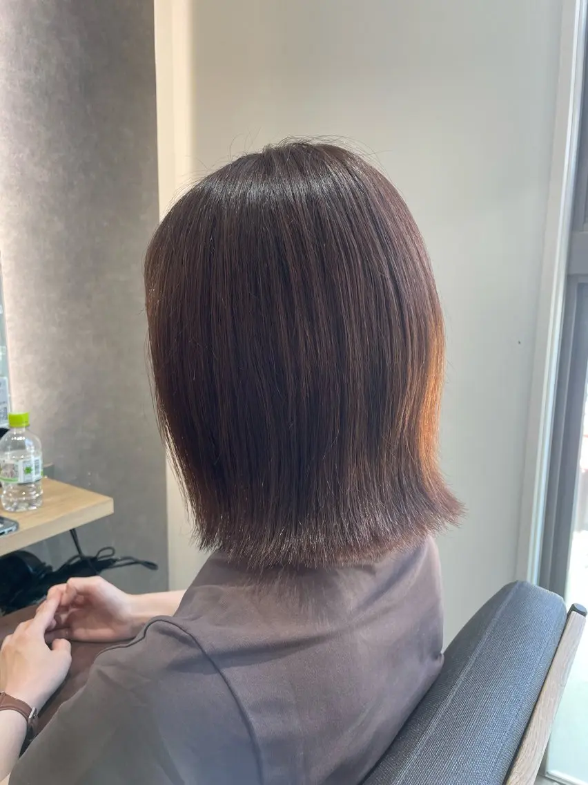 ミディアム 大橋広人/クム川越 /収まるボブのヘアスタイル
