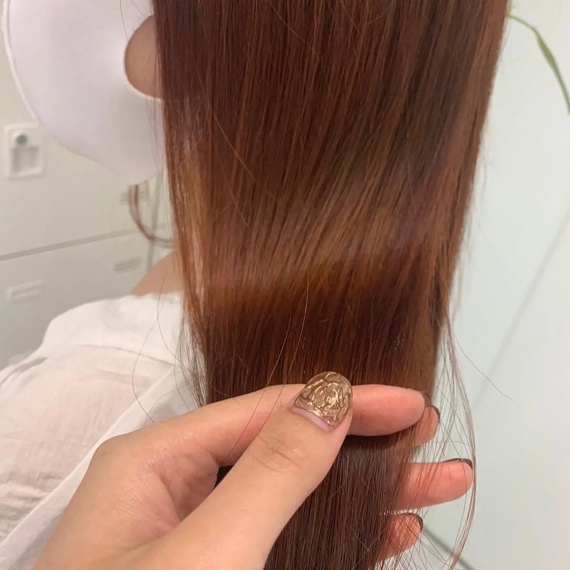 トレンドカラー MAHOのヘアスタイル