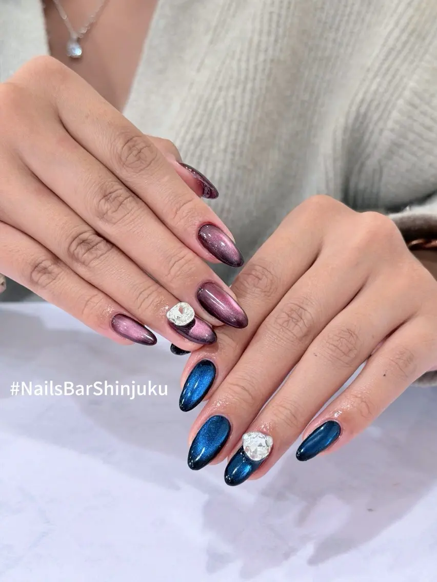ネイル 長さ出し フレンチネイル ジェルネイル 韓国ネイル ロングネイル NAILS BAR SHINJUKUのネイルデザイン