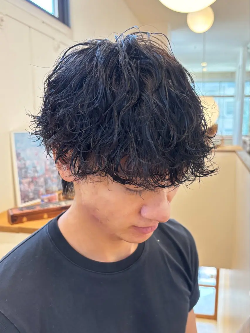 カット+波巻きorスパイラルorツイストスパイラルorスパイラルパーマパーマの写真