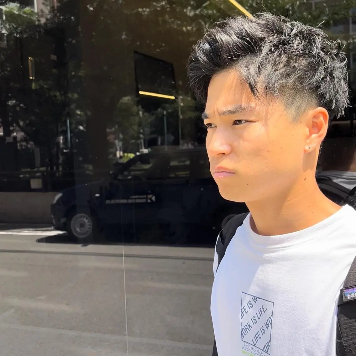 ショート メンズ 堀江メンズ 神田 翔太のヘアスタイル