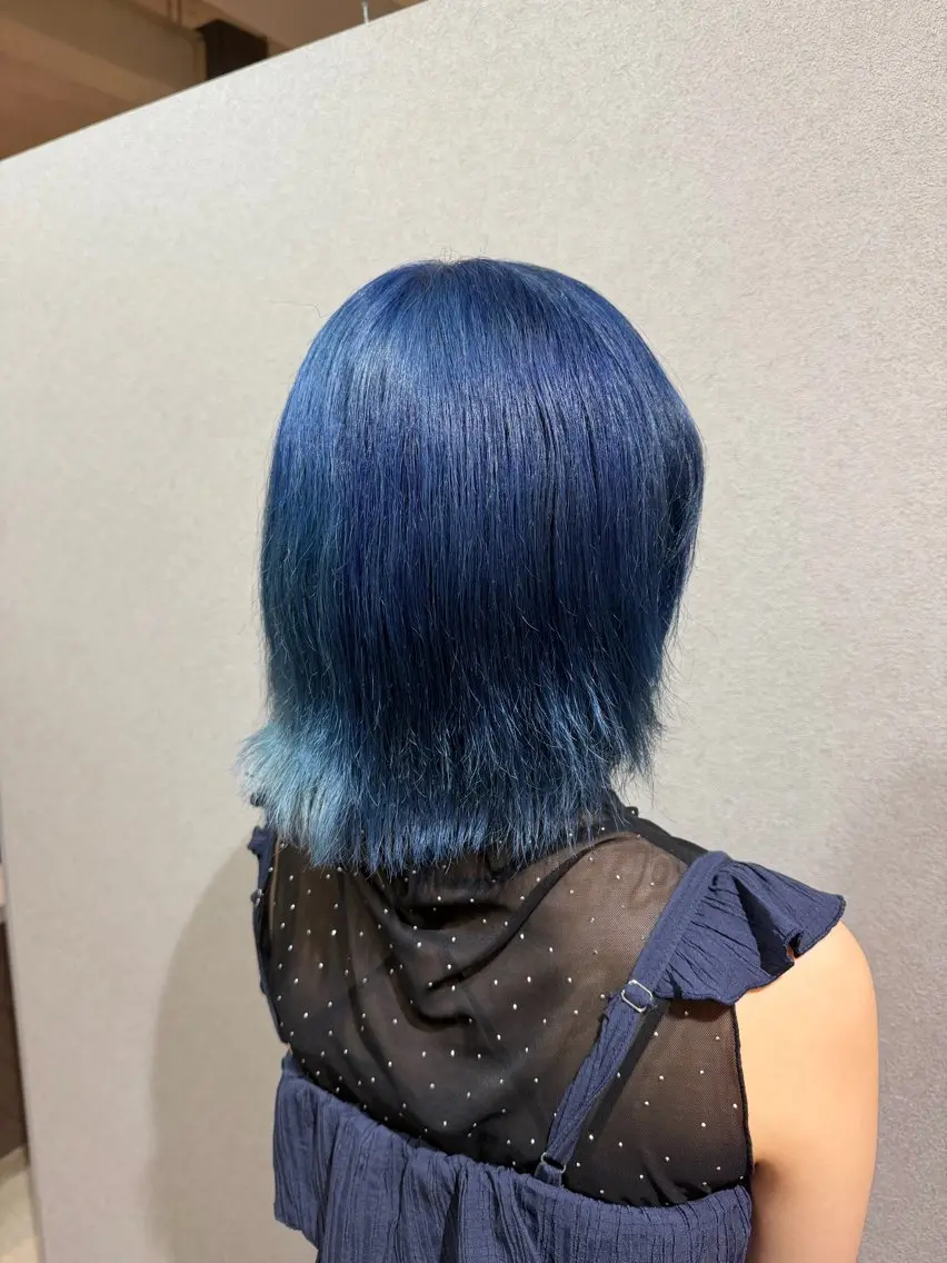 ミディアム ヘアカラー 西田 大雅のヘアスタイル