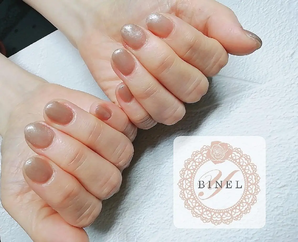 ネイル ワンカラーネイル ハンドネイル Nail Salon Y.BINELのネイルデザイン