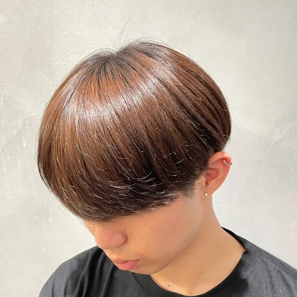 ミディアム パーマ ヘアアレンジ メンズ fifth 石川 凪のヘアスタイル
