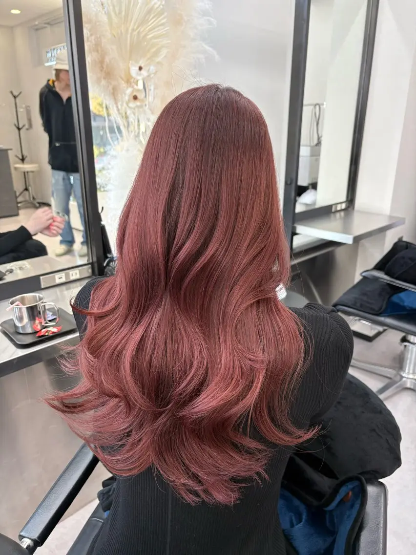 ロング カラー 東 奎吾のヘアスタイル