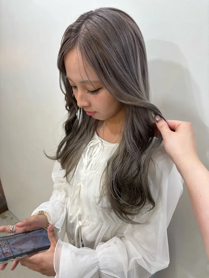 ロング ヘアカラー トリートメント 🦕K-two/ シノハラナルミ🦕のヘアスタイル