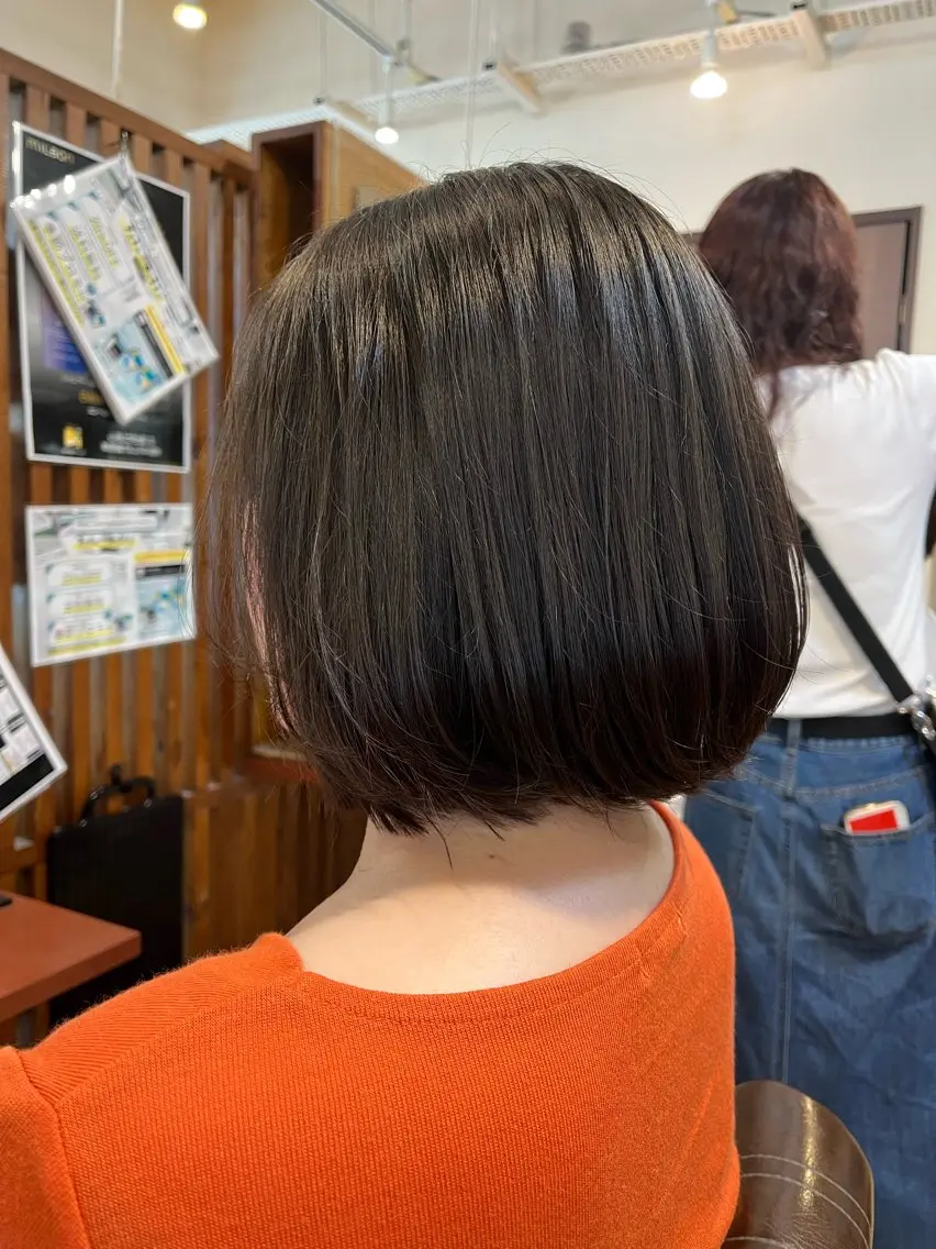 ショート 大貫 遥菜のヘアスタイル