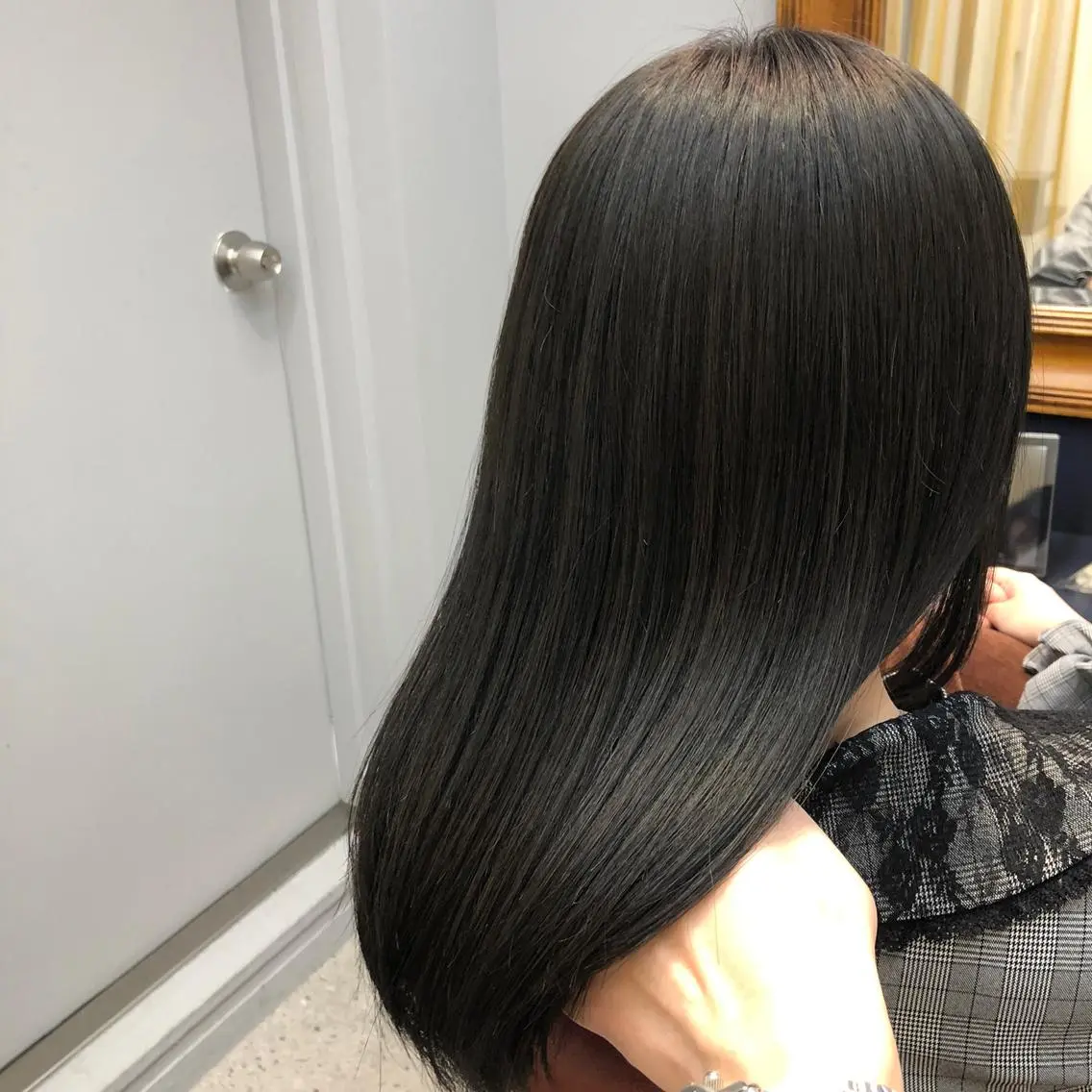 セミロング カット ヘアカラー トリートメント [仙台髪質改善]小原 弘之のヘアスタイル