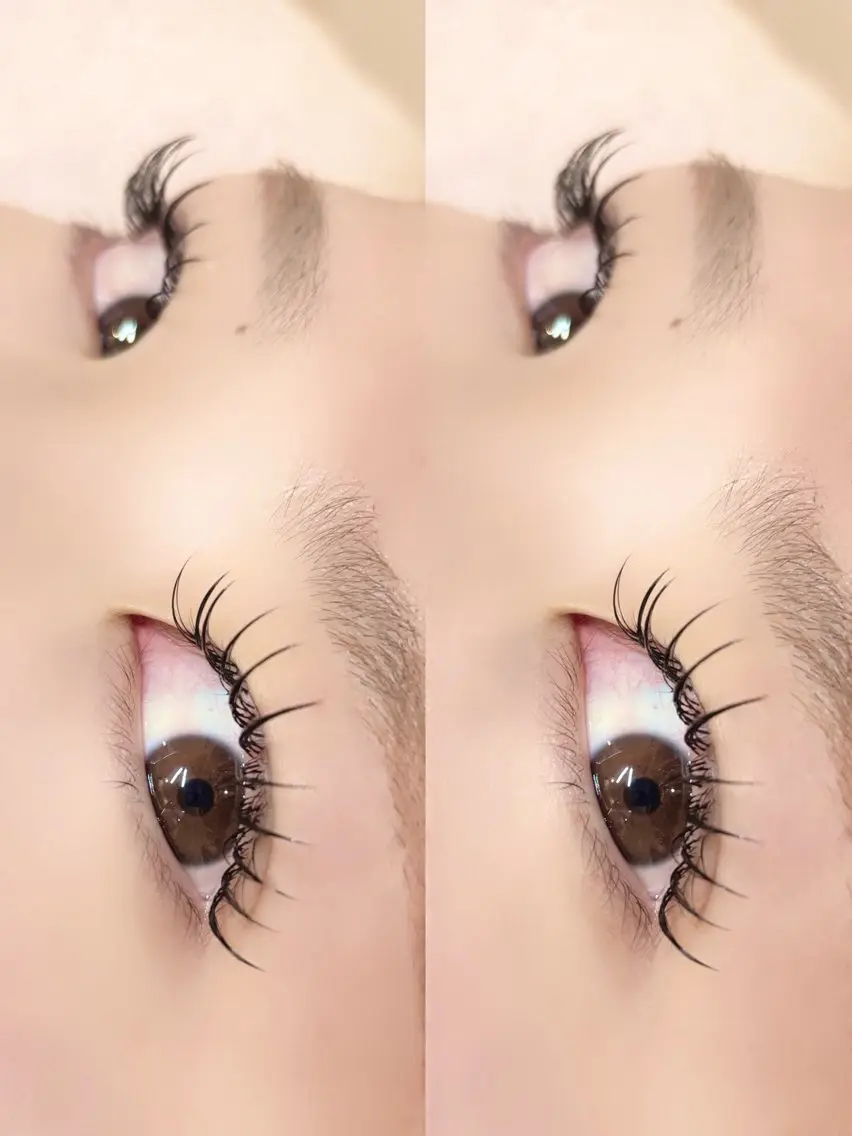 マツエク・マツパ フラットラッシュ マツエク Pupu lash ‪ ꪔ̤のマツエク・マツパデザイン
