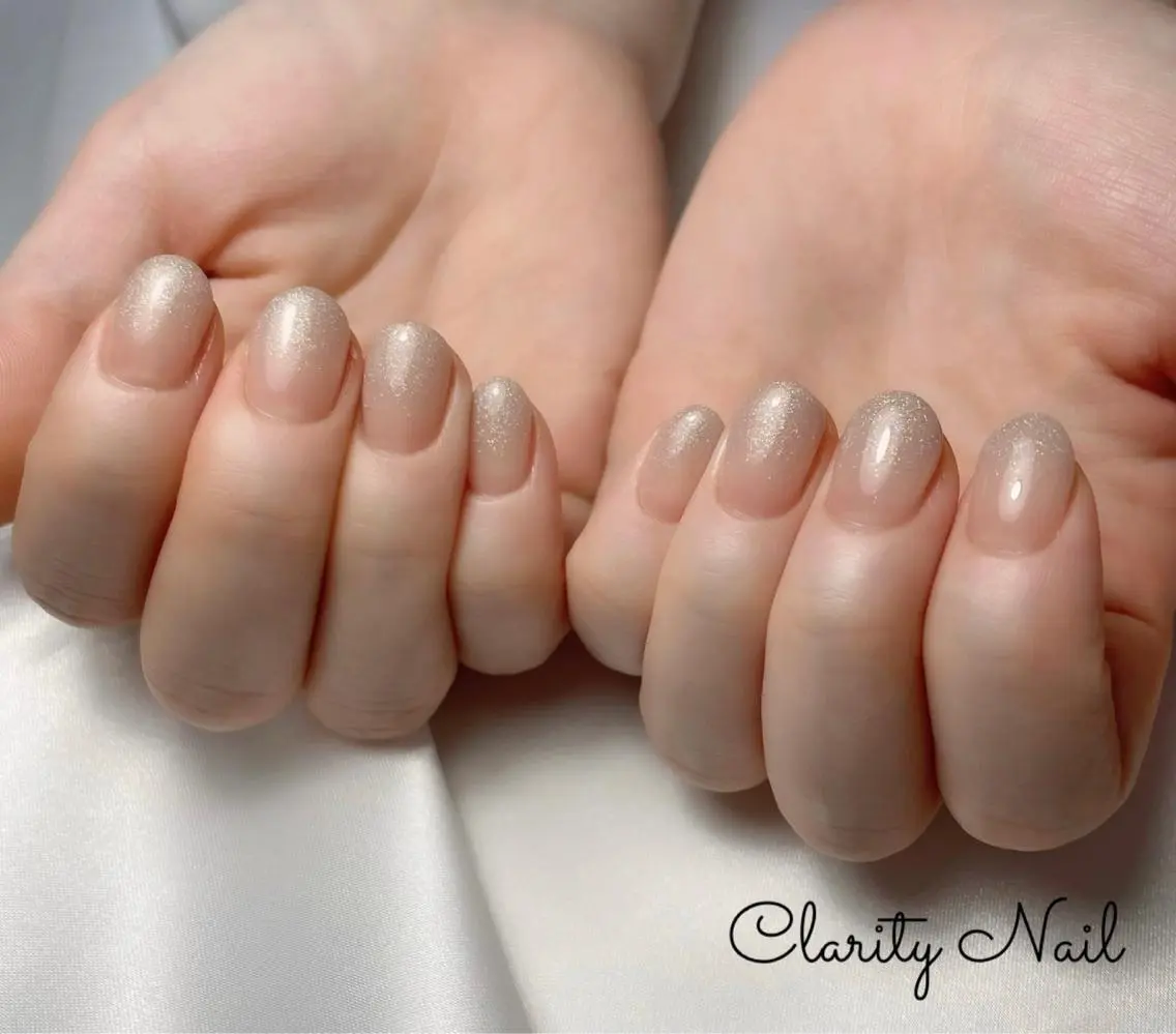 ネイル グラデーション ハンドネイル Clarity Nailのネイルデザイン