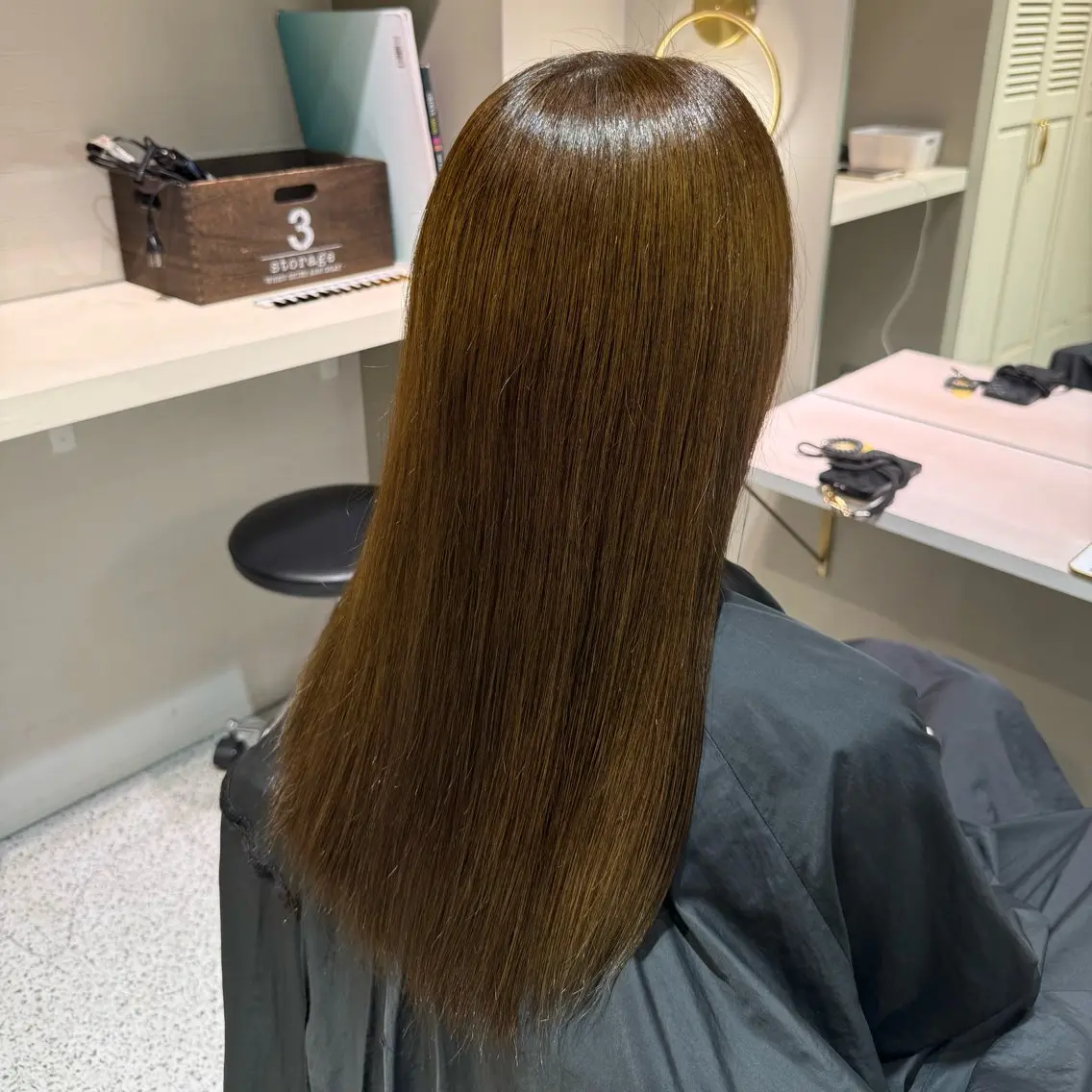 ロング カラー 千葉 優奈のヘアスタイル