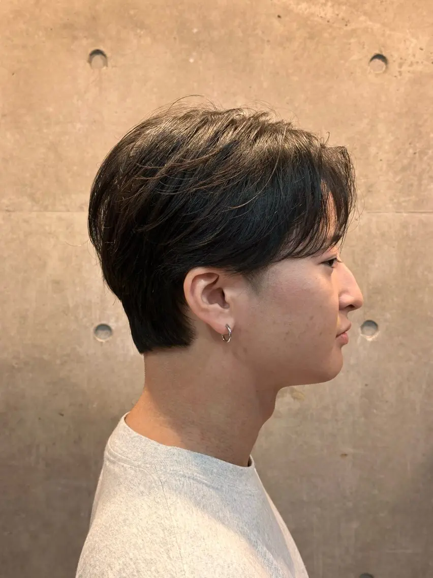 ショート パーマ メンズ メンズパーマ ニュアンスパーマ 🔥メンズカラー🔥 セヤシュウヘイのヘアスタイル