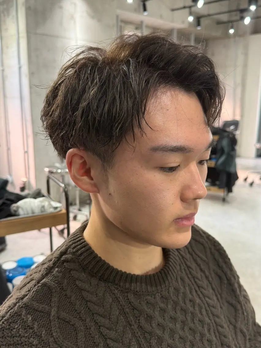 メンズ 布施メンズ特化美容師 秋山 涼のヘアスタイル