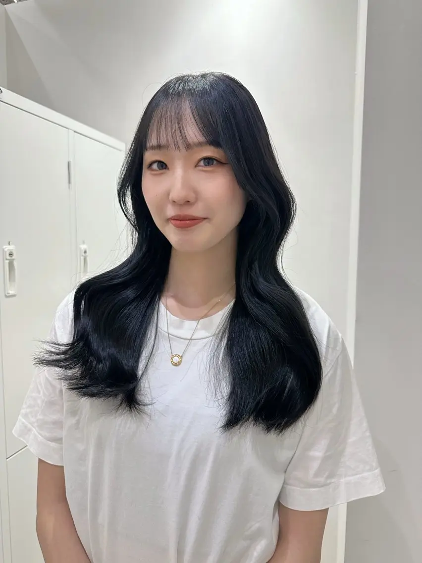 ロング カラー 渋谷の小さな美容室 🫧🪽愛子のヘアスタイル