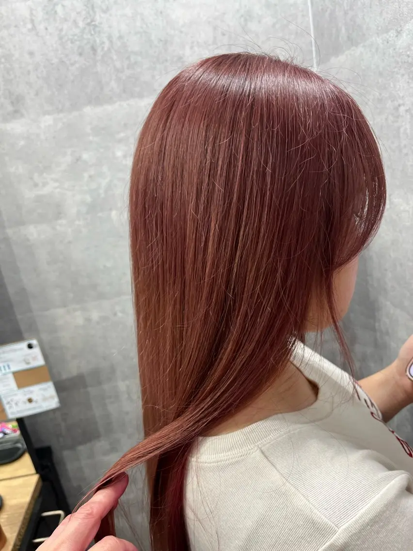 ロング カラー ヤマモト ヒロミのヘアスタイル