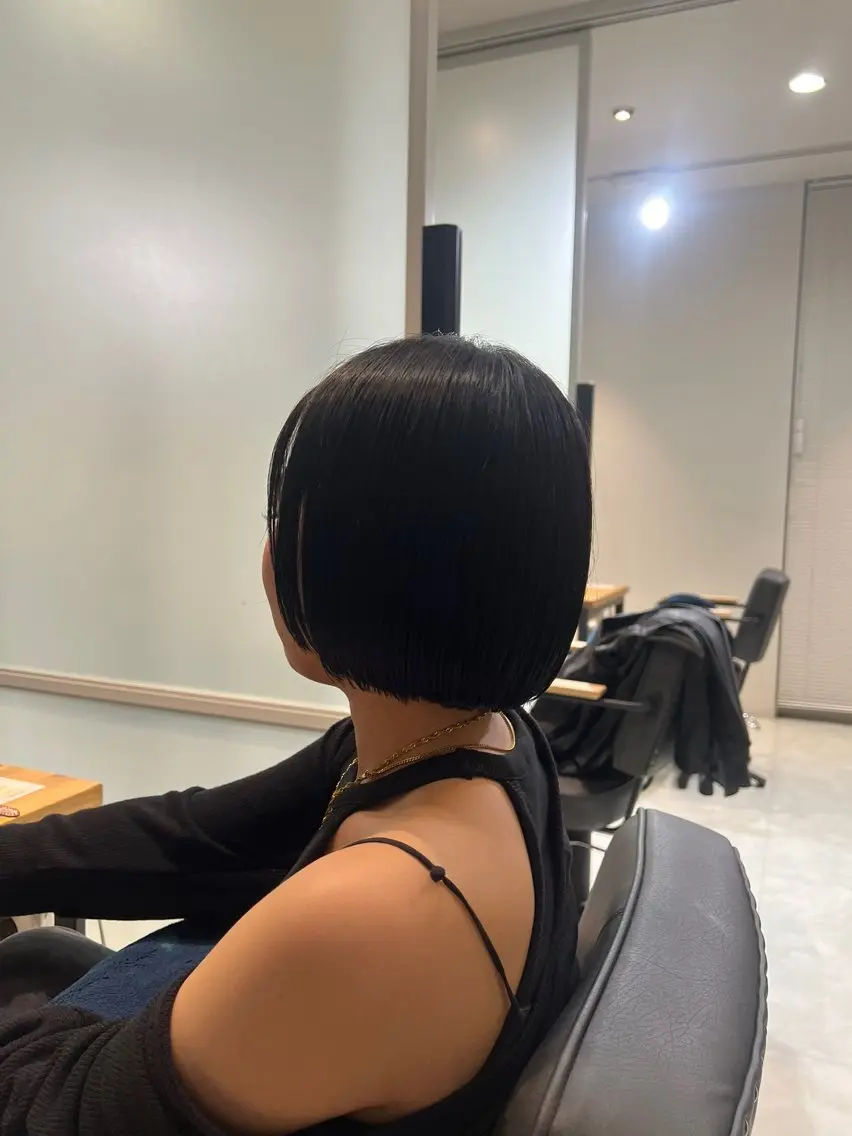 ショート ボブ 流山おおたかの森 林悠仁のヘアスタイル