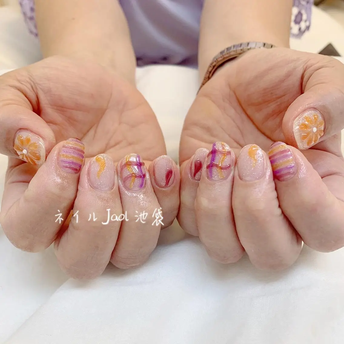 ショート ネイルJaol 池袋のネイルデザイン