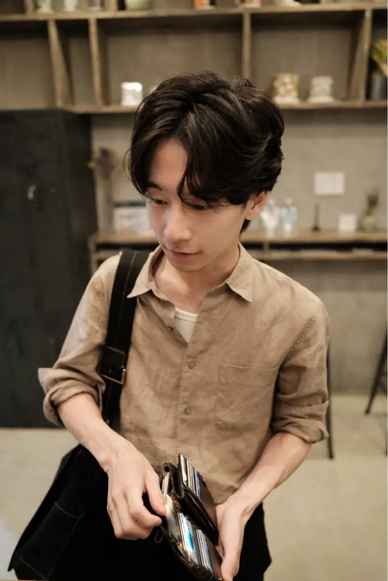 ショート パーマ メンズ カット パーマ ill副店長 立和田純也のヘアスタイル