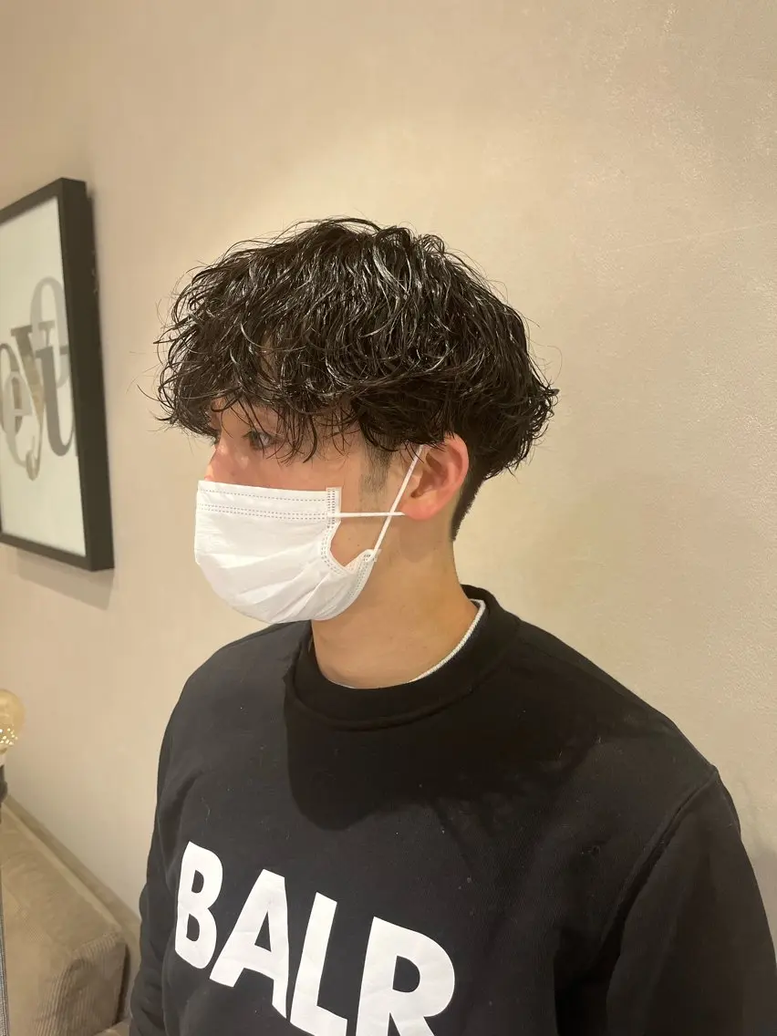 パーマ メンズ特化 タメイシのヘアスタイル