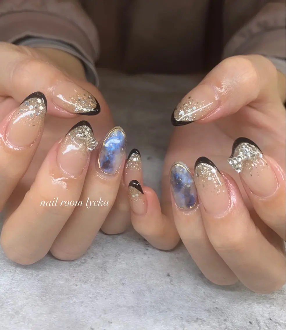 ネイル ネイルルームリッカ 𝐦𝐚𝐲𝐮のネイルデザイン