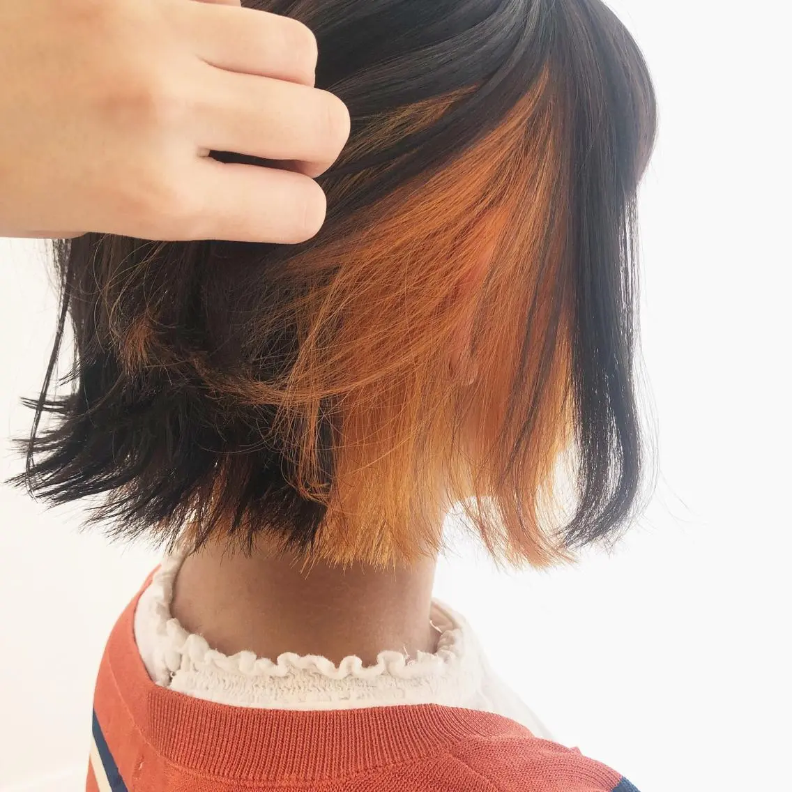 ミディアム ヘアカラー sano sayakaのヘアスタイル