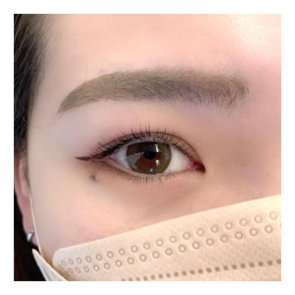ご新規様🌷ラッシュリフト×アイブロウwaxの写真