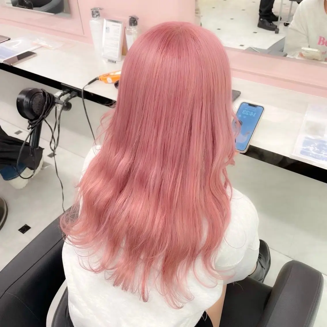 カラー ヘアカラー トリートメント akari🎀🤍 ガーリーstyleのヘアスタイル