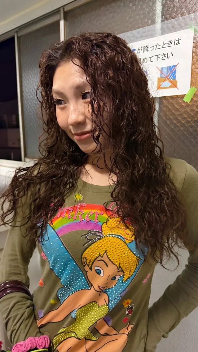 ロング パーマ カット パーマ パーマ特化⚡️阿世賀 隆太のヘアスタイル