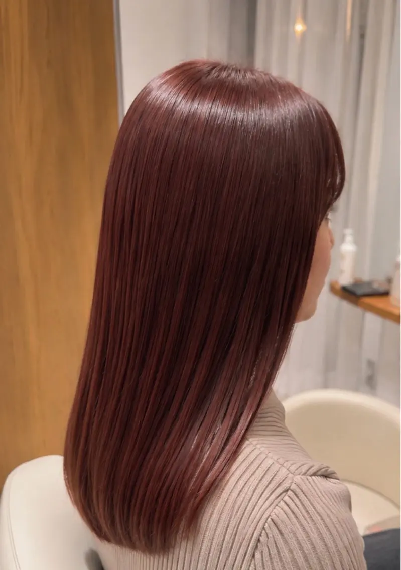 <口コミ限定>カラー＋トリートメント＋超音波アイロンの写真