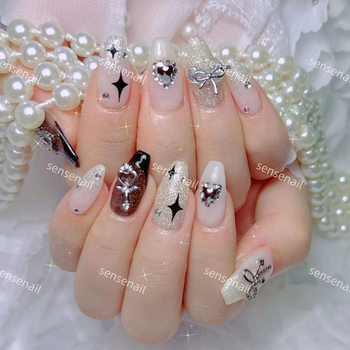 ネイル ハンドネイル 🎀Sense Nail新宿店🎀のネイルデザイン