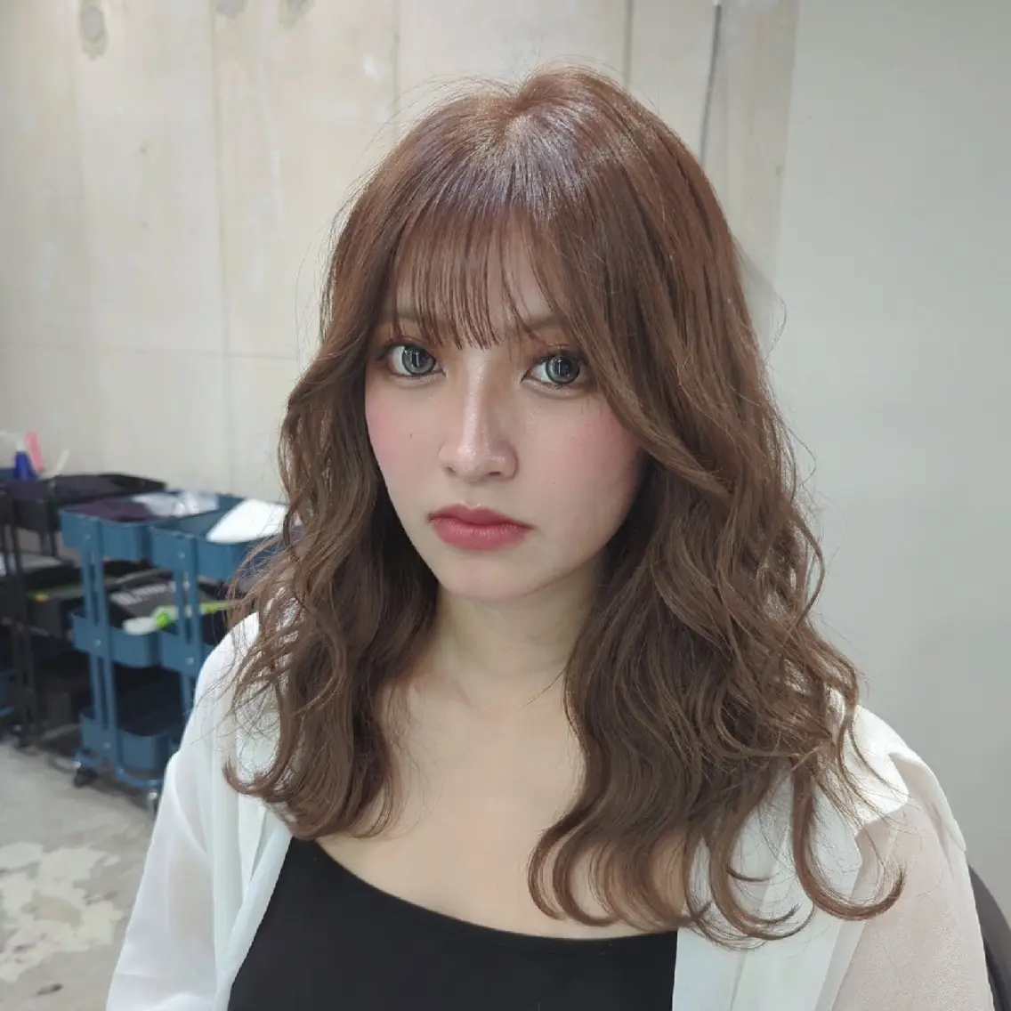 セミロング エクステ EDeN Ryo  りょう/福岡エクステのヘアスタイル