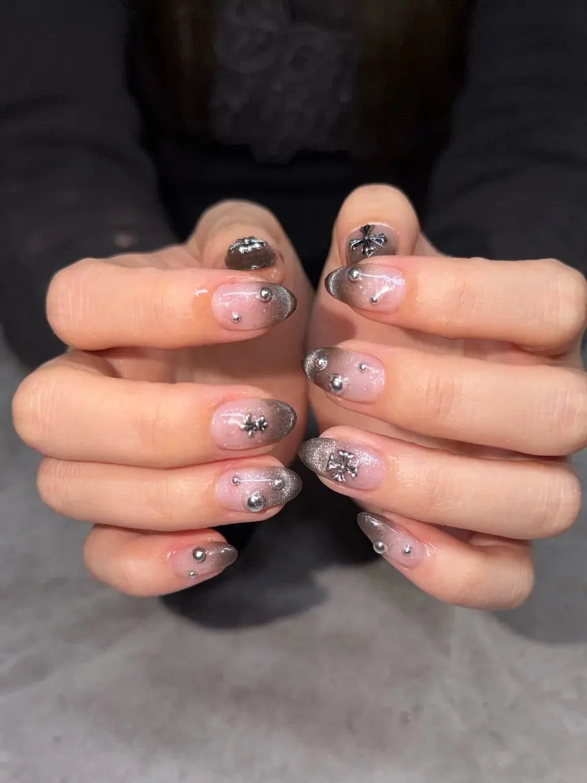 ネイル ハンドネイル IROHA NAIL Kurumi🪽🫧のネイルデザイン