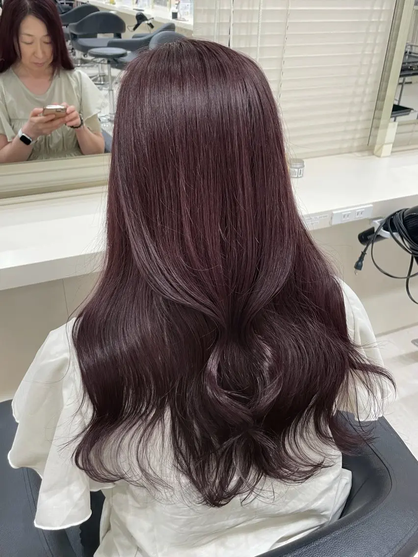 カラー ヘアカラー トリートメント 暖色ガーリーヘア🎀 MEARI🩰のヘアスタイル