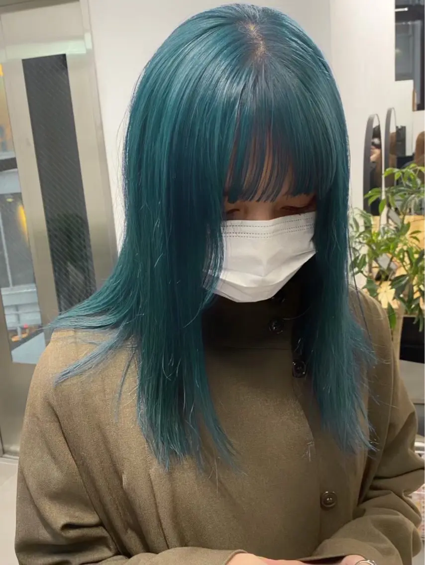 カラー ハイトーンカラー ヘアカラー トリートメント ブリーチ/推しカラー Hanaのヘアスタイル