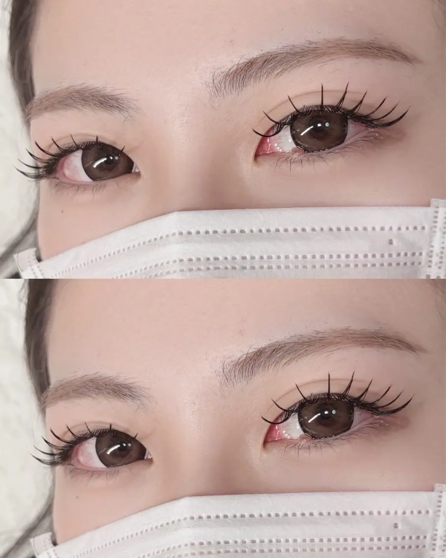 マツエク・マツパ Cカール フラットラッシュ 🌜Lua eyelash🌛のマツエク・マツパデザイン