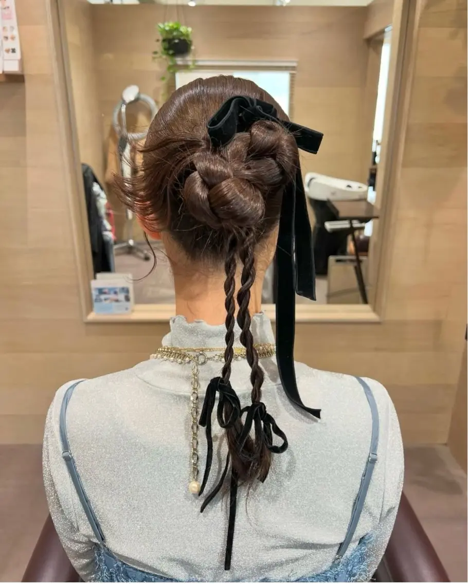 ヘアアレンジ ヘアセット 風元 亜友美のその他イメージ