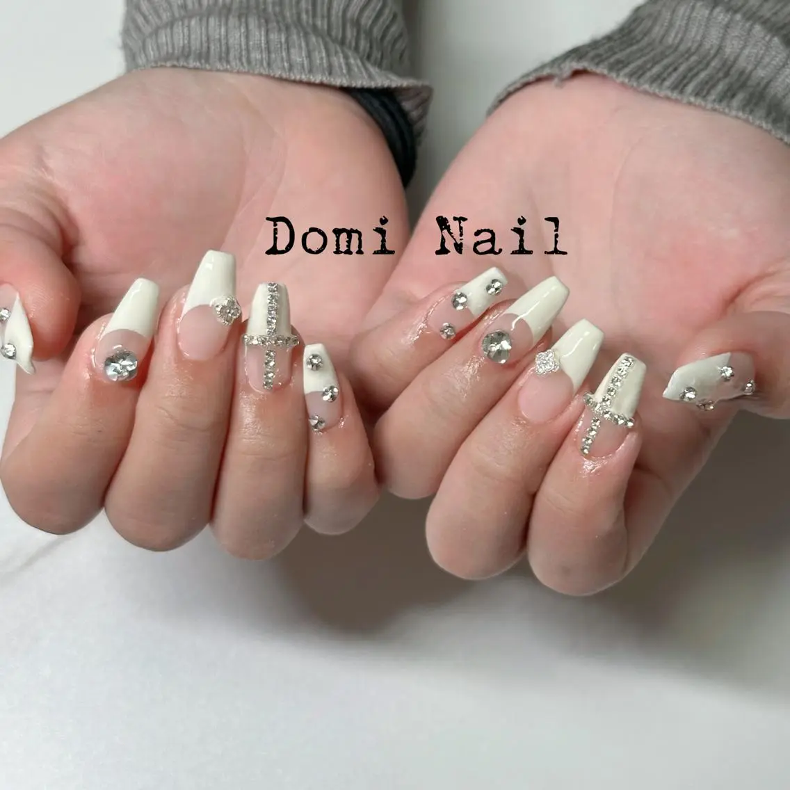 ネイル 持ち込み ネイルチップ ハンドネイル 渋谷 Domi Nailのネイルデザイン