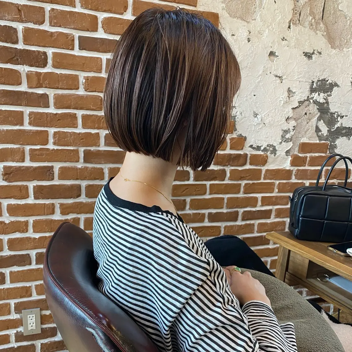 ショート ハイライト 髪質改善 レイヤーカット ショートヘア ショート職人 美容師【KENTA】のヘアスタイル