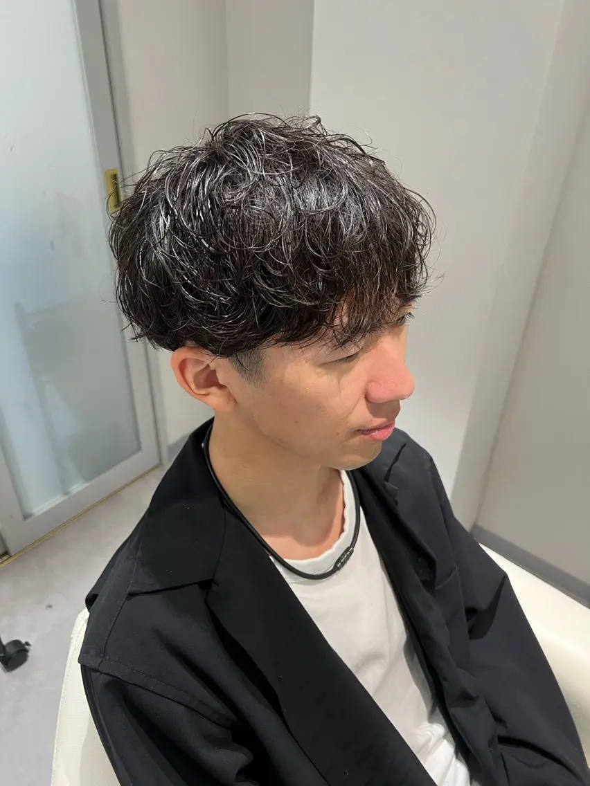 パーマ メンズ メンズパーマ 西川 凜のヘアスタイル