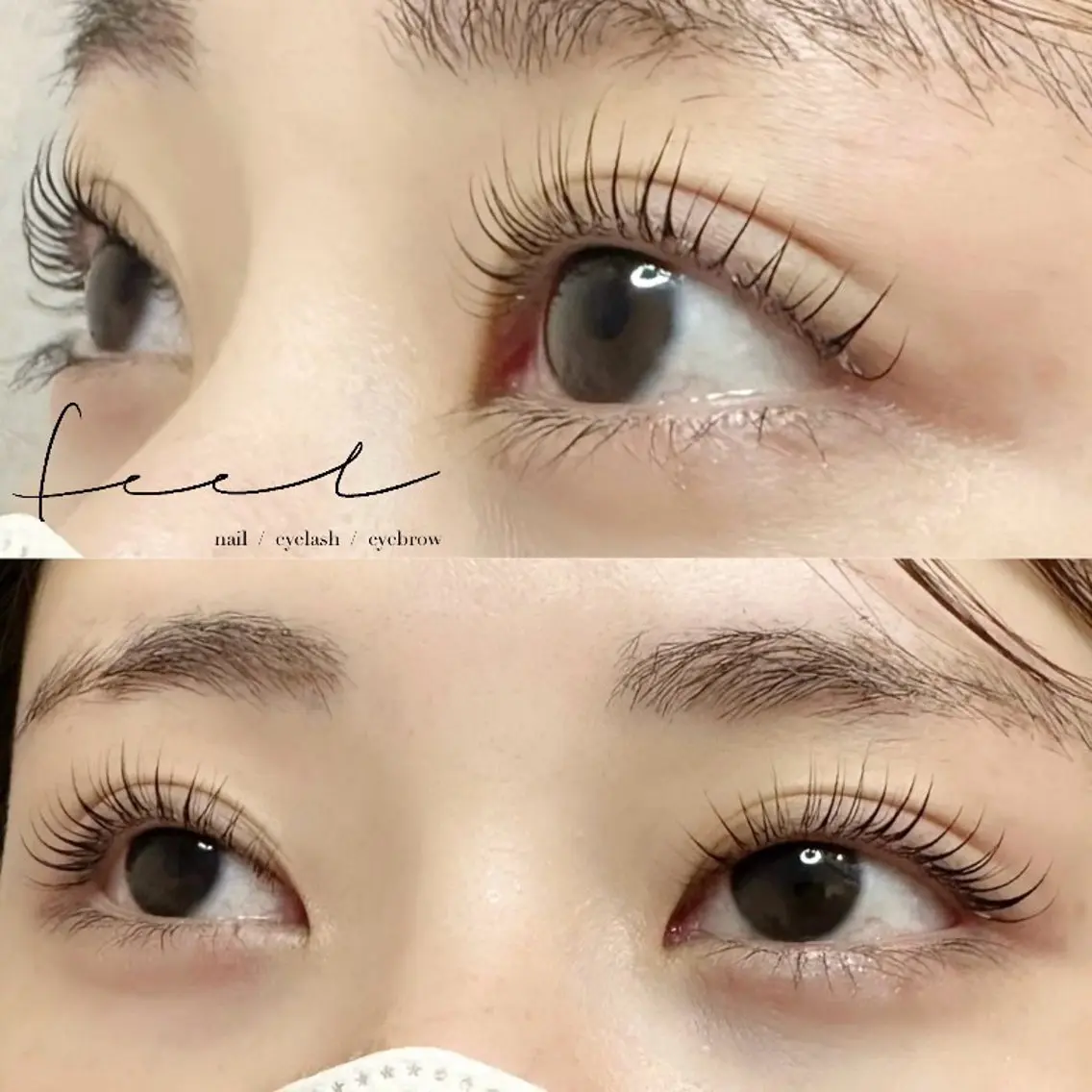 feelご来店初めての方初回限定まつげパーマ👀モデル価格🌼*･の写真