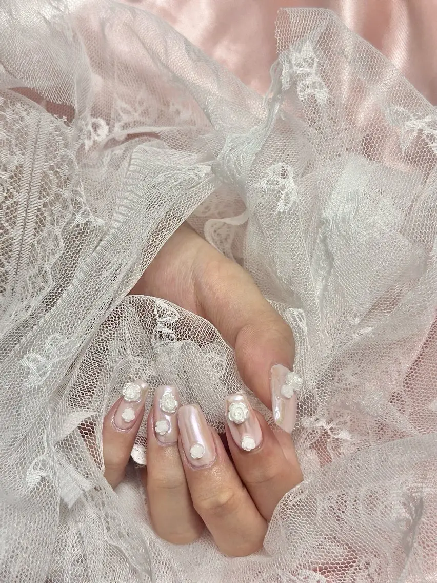 ネイル Horie 雪のネイルデザイン