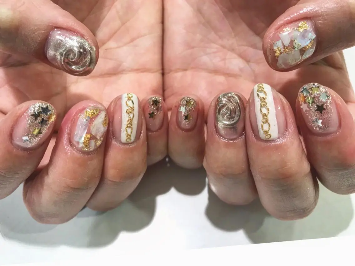 ネイル ニュアンスネイル ハンドネイル ハンドケア Charme. NOBUKOのネイルデザイン