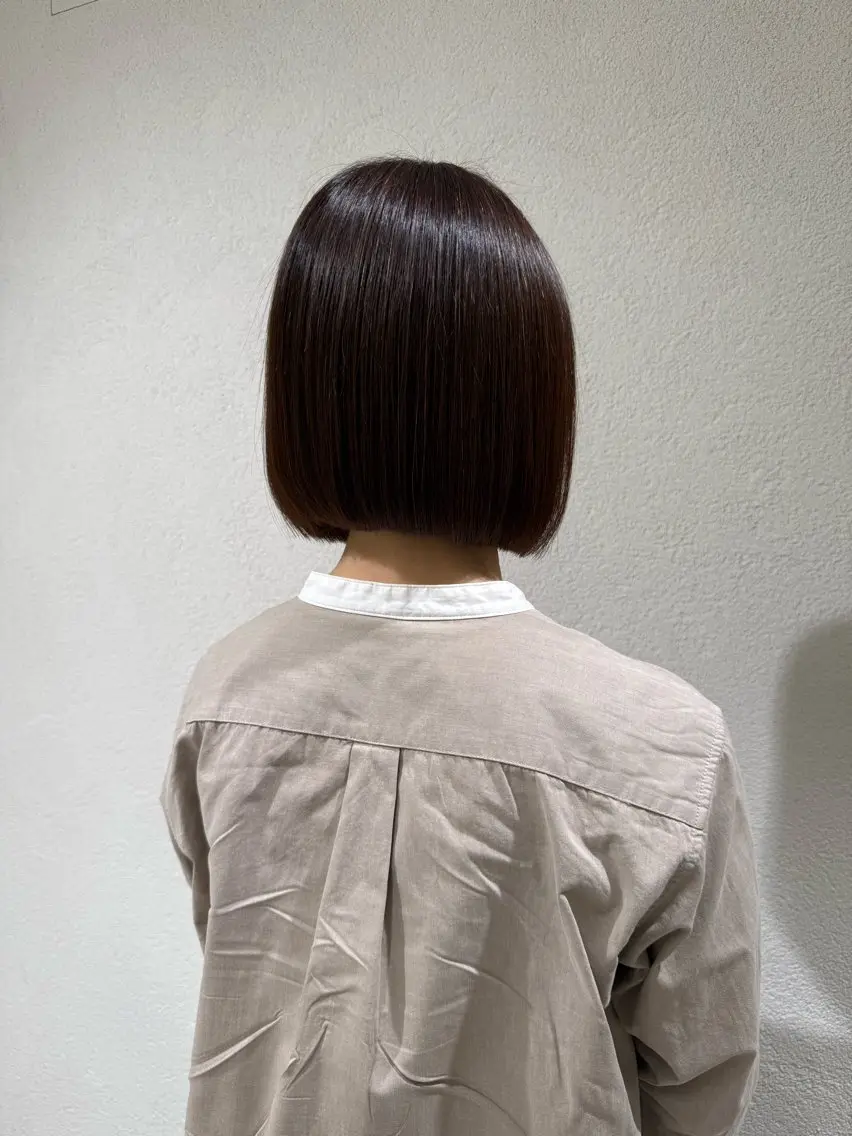 ショート カット 縮毛矯正 🎀髪質改善🎀 恵比寿/sayuのヘアスタイル