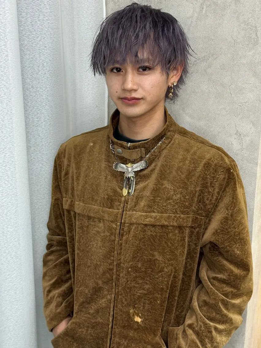 【メンズ垢抜必見🐊】🌟ケアブリーチ+カラー🌟ワンブリーチで爆モテカラー💣の写真